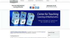 Desktop Screenshot of mathematicsforall.org